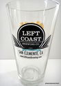 Una Mas Amber Lager Pint Beer Glass Left Coast Bre