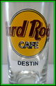 Hard Rock Cafe Destin Black Circle Shot Glass