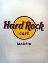 Hard Rock Cafe Madrid White Classic T-Shirt X Larg