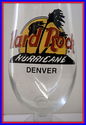 Hard Rock Cafe Denver Hurricane Glass Black Circle