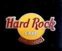 Hard Rock Cafe Orlando Classic Logo 3 Pin Set Cafe