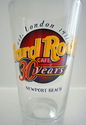 Hard Rock Cafe Newport Beach 30th Anniversary Pint