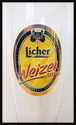 Licher Hefeweizen Privatbrauerei Beer Glass