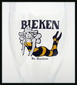 Bieken Belgian Honey Ale Stemmed Goblet Beer Glass