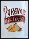 Beer Pint Glass Pyramid Breweries Ales & Lagers