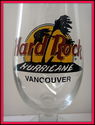 Hard Rock Cafe Vancouver Hurricane Glass Black Cir