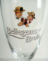 Bellegems Bruin Bockor Brewery Flute Beer Glass