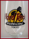 Hard Rock Cafe Tokyo Vintage Hurricane Glass w/Rec