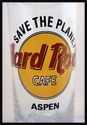 Hard Rock Cafe Aspen Save The Planet Shot Glass