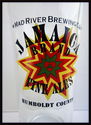 Beer Pint Glass Jamaica Brand Fine Ales Mad River 