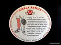 Vintage Stella Artois Tennis Edition Beer Coaster