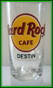 Hard Rock Cafe Destin Red Circle Shot Glass