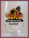 Hard Rock Cafe Bahrain Hurricane Glass Black Circl