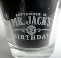 Pint Glass Birthday Edition Jack Daniels Old No 7