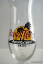 Hard Rock Cafe Paris Hurricane Glass Black Circle