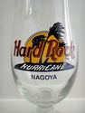 Hard Rock Cafe Nagoya, Japan Hurricane Glass Black