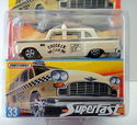 Matchbox Superfast Checker Cab White No33