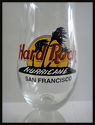 Hard Rock Cafe San Francisco Hurricane Glass Black