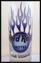 Hard Rock Hotel Las Vegas Blue Flames Logo Shot Gl