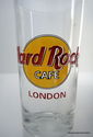 Red Letters Black Circle Shot Glass Hard Rock Cafe