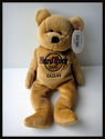 Hard Rock Cafe Dallas Brown Isaac Bear w/Tag 1st I