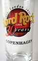 Hard Rock Cafe Copenhagen 30 Years Shot Glass