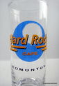 Blue Logo Shot Glass Hard Rock Cafe Canada Alberta