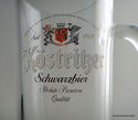 Mug Beer Glass Kostritzer Schwarzbier East Germany