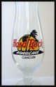 Hard Rock Cafe Cancun Mexico Hurricane Glass Black