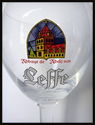 Chalice Beer Glass Leffe Belgium Pale Ale