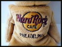 Hard Rock Cafe Philadelphia Brown Isaac Bear w/Tag