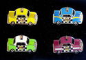 Hard Rock Cafe Chicago Taxi Set Set Of 4 Taxi Cab 