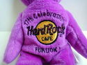 Hard Rock Cafe Fukuoka Bear Violet 17th Celebratio