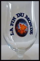 Triple Ale Tulip Beer Glass La Fin du Monde Unibro