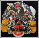 Hard Rock Hotel Las Vegas 1999 Halloween 6 Pin Puz