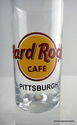 Pittsburgh Hard Rock Cafe Red Circle Logo Shot Gla