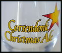 Corsendonk Christmas Belgian Abbey Ale Beer Glass