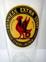 Guinness Extra Stout Cockatrice Brand Pint Glass