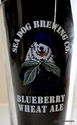 Sea Dog Brewing CO Blueberry Wheat Ale Pint Glass