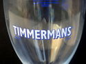 Timmermans Brewery Belgium Beer Glass