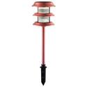 Hampton Bay Ground-Stake Outdoor Copper 3-Tier Sol