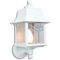 Newport Coastal Palm Wall-Mount Outdoor Uplight Wh