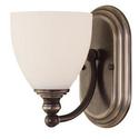 Hampton Bay 1-Light Tarnished Bronze Wall Sconce 