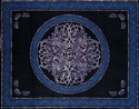 Amazing Celtic Wheel of Life Tapestry Throw Table 