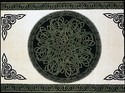 Gorgeous Celtic Wheel of Life  Cotton Cushion Cove