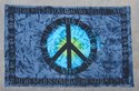 Beautiful Peace Sign Cotton Wall Hanging, Tapestry