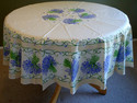 French Tablecloth - Provencal - Acrylic Coated - C