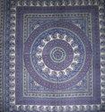 Paisley Mandala Print Cotton Table cloth Tapestry 