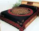 Beautiful Celtic Wheel of Life Cotton Throw Tapest