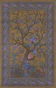 Nice Olive Green Tree of Life Throw Tapestry Table